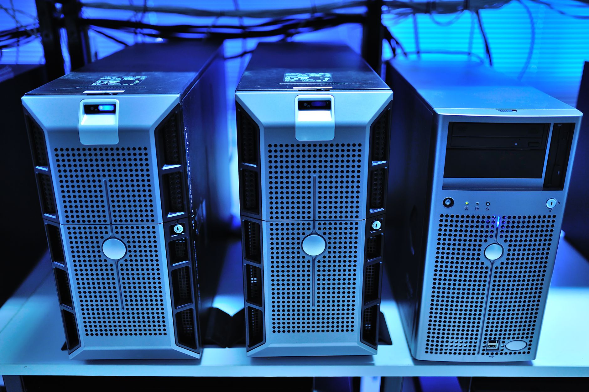 Enterprise server cluster setup